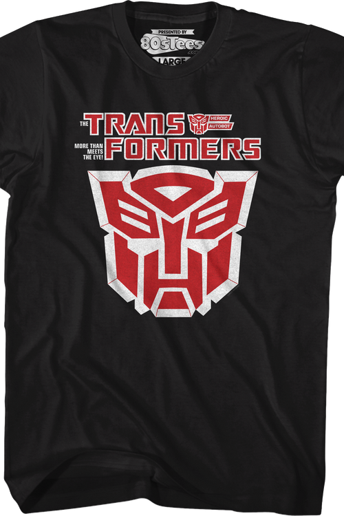 Autobot 3-D Logo Transformers T-Shirtmain product image