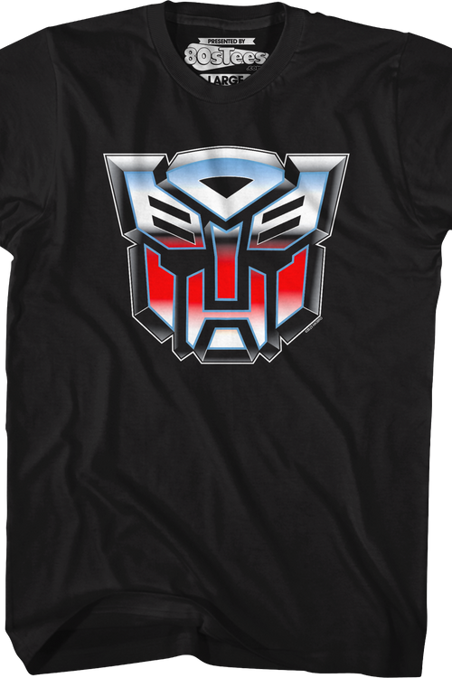Airbrush Autobots Logo Transformers T-Shirtmain product image