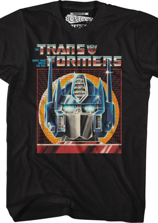 Optimus Prime Cubed Transformers T-Shirt - main product image