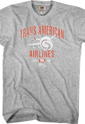 Trans American Airplane T-Shirt