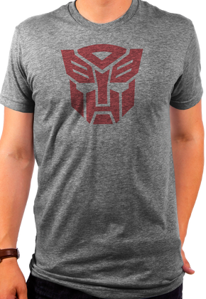 Transformers Autobot Logo Grey T-Shirt