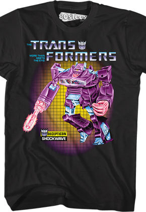 Transformers Box Art Shockwave T-Shirt