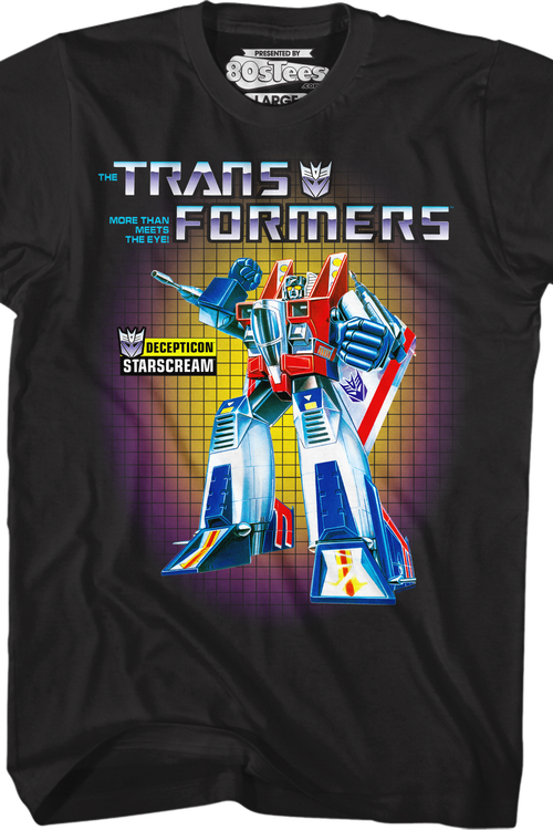 Transformers Box Art Starscream T-Shirtmain product image