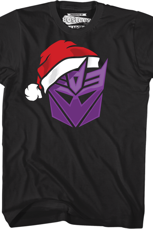 Transformers Decepticon Santa T-Shirt - main product image