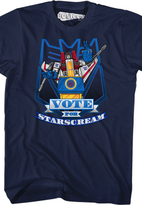 Transformers Vote For Starscream T-Shirt