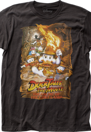 Treasure of the Lost Lamp Movie Poster DuckTales T-Shirt