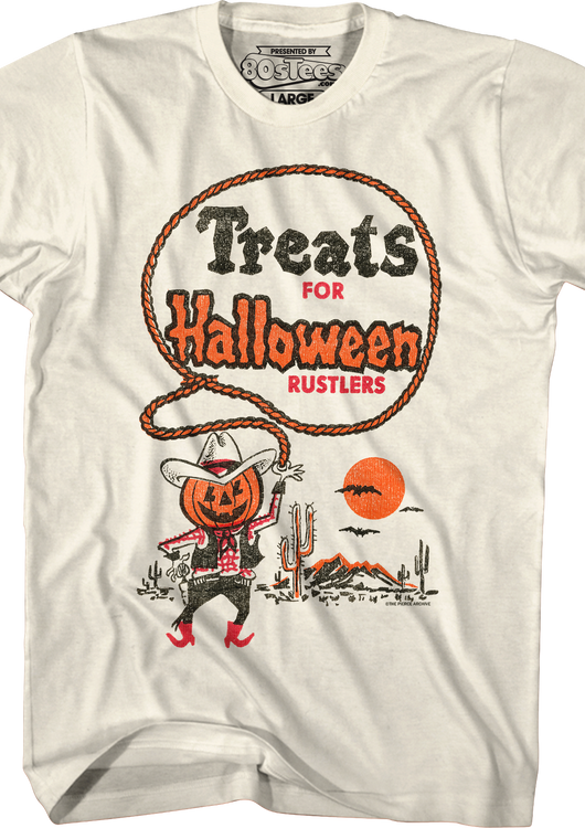 Treats For Halloween Rustlers T-Shirt - main product image