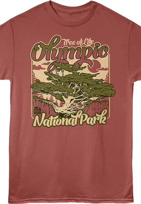 Tree of Life Olympic National Park T-Shirt