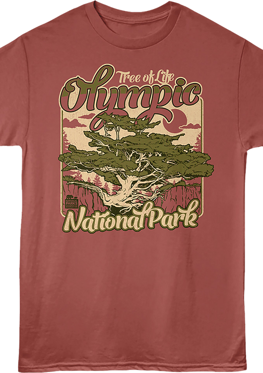 Tree of Life Olympic National Park T-Shirt - main product image