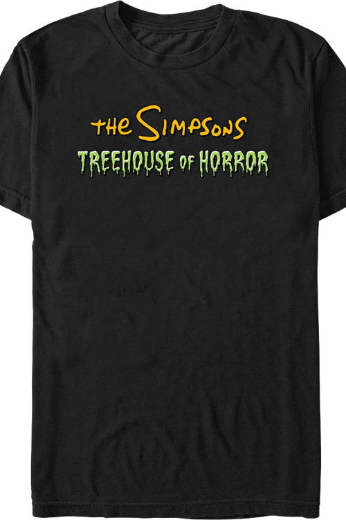 Treehouse Of Horror Logo The Simpsons T-Shirt - main product image