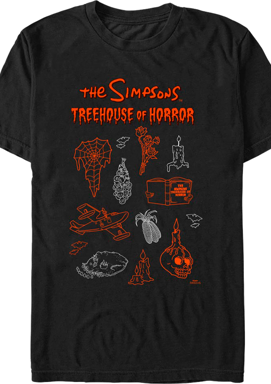 Treehouse Of Horror Simpsons T-Shirt - main product image
