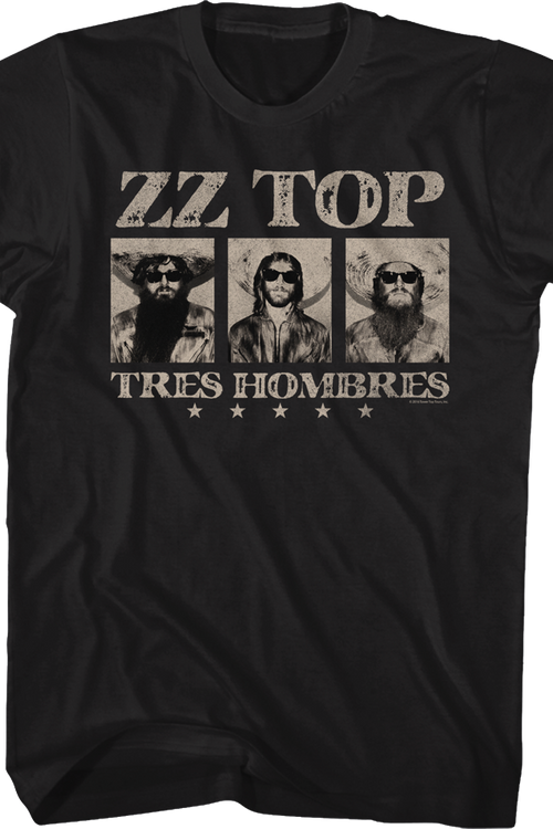 Tres Hombres ZZ Top T-Shirtmain product image