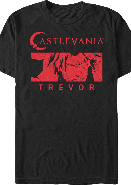 Trevor Red Photo Castlevania T-Shirt - main product image