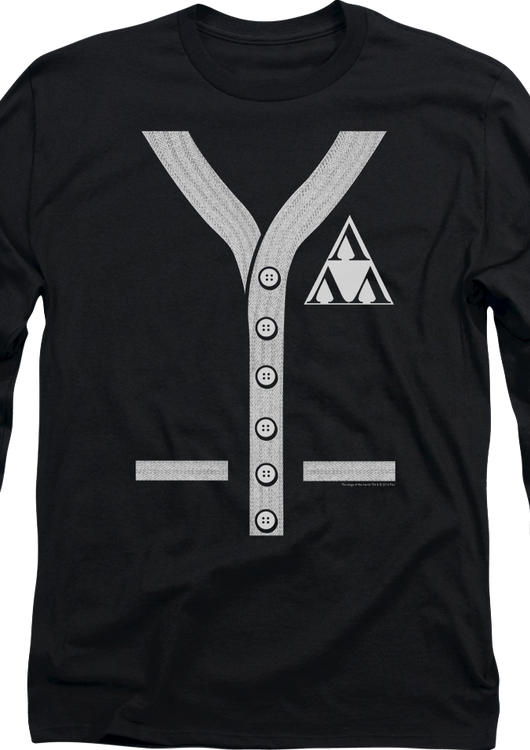 Tri-Lam Cardigan Costume Revenge of the Nerds Long Sleeve Shirt - main product image