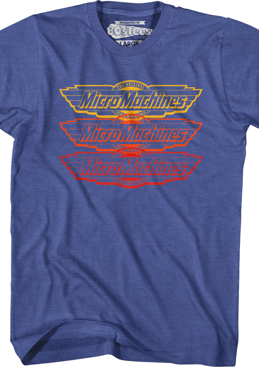 Tri Logo Micro Machines T-Shirt - main product image