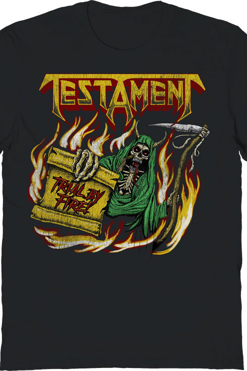 Trial By Fire Testament T-Shirtmain product image