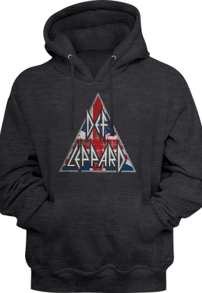 Triangle Def Leppard Hoodie