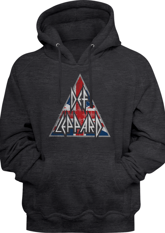 Triangle Def Leppard Hoodie - main product image