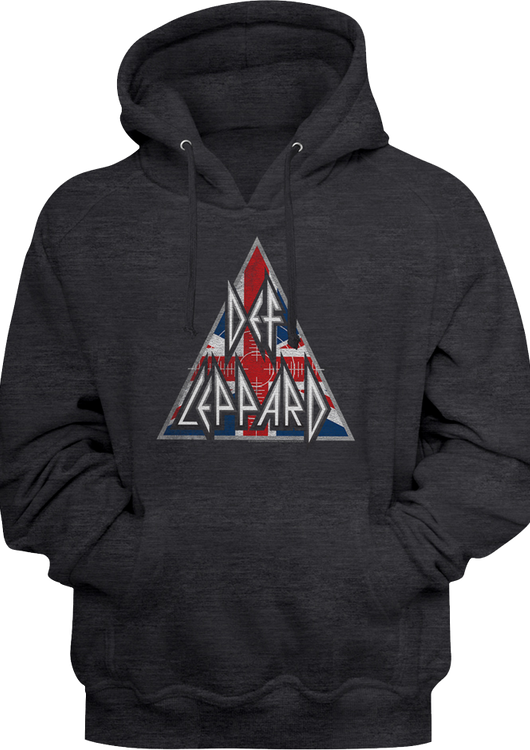 Triangle Def Leppard Hoodie - main product image