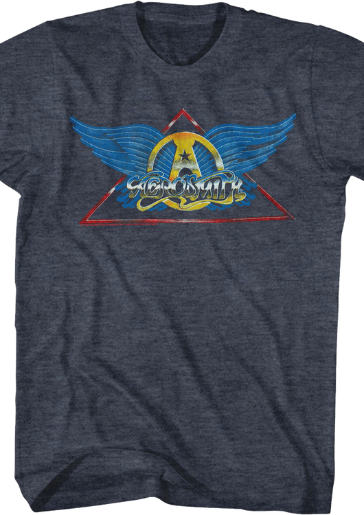 Triangle Logo Aerosmith T-Shirt - main product image