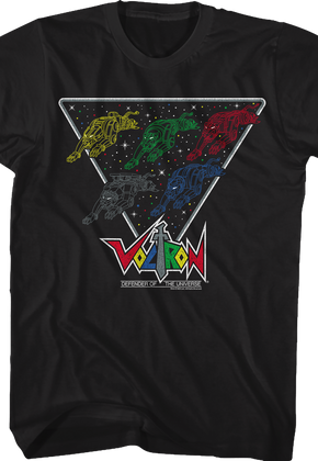 Lion Formation Voltron T-Shirt