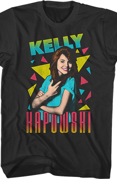 Triangles Kelly Kapowski Saved By The Bell T-Shirt