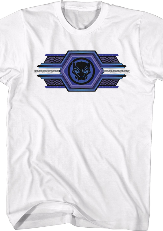 Tribal Logo Black Panther Wakanda Forever Marvel Comics T-Shirt - main product image