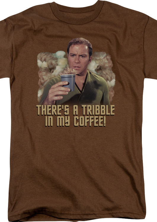 Tribble In My Coffee Star Trek T-Shirt - main product image