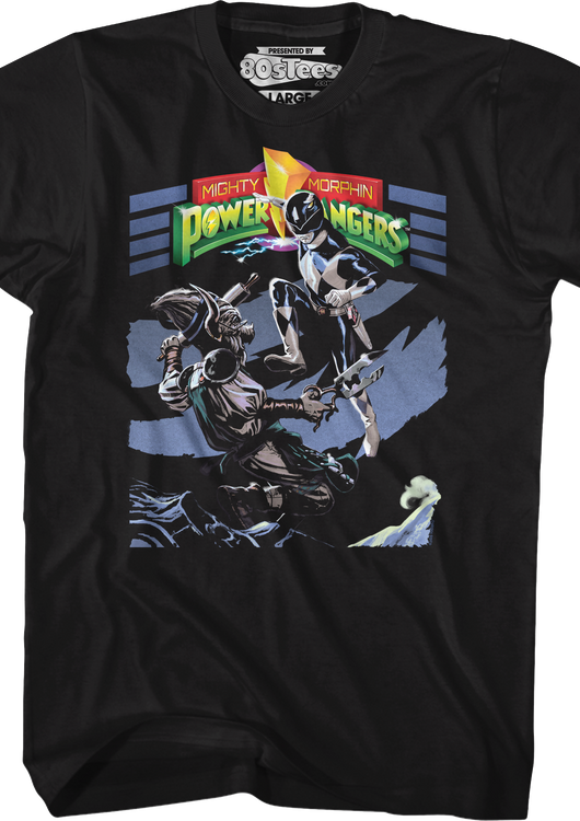 Tric Battle Mighty Morphin Power Rangers T-Shirt - main product image