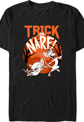 Trick or Narf Pinky and the Brain T-Shirt