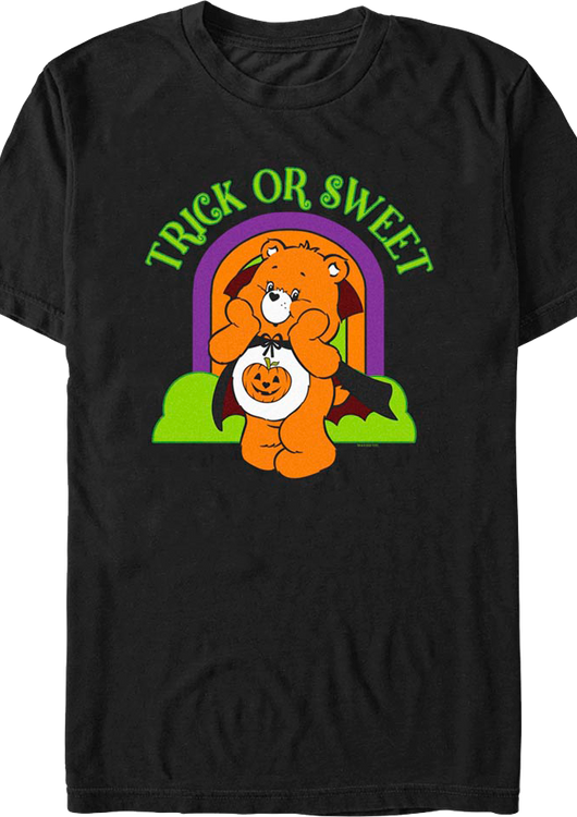 Trick Or Sweet Care Bears T-Shirt - main product image