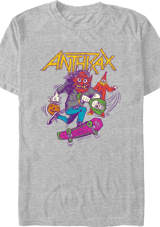 Trick Or Treat Anthrax T-Shirt - main product image