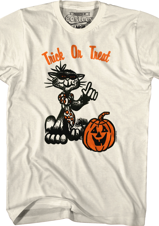 Trick Or Treat Cat T-Shirt - main product image