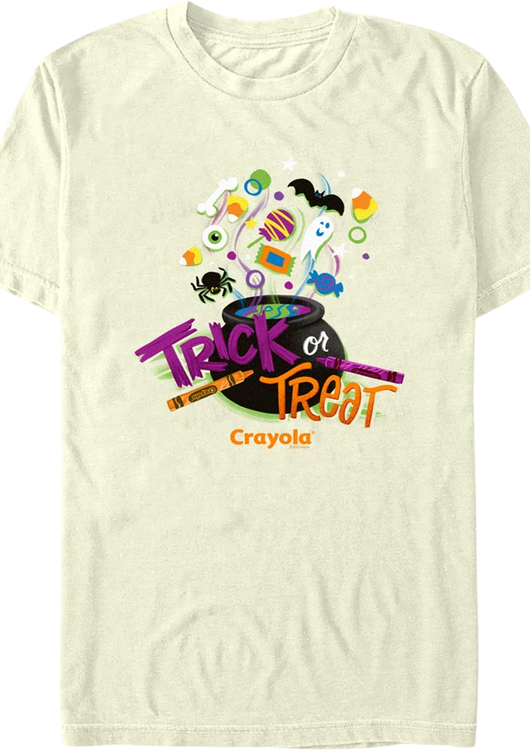 Trick Or Treat Crayola T-Shirt - main product image