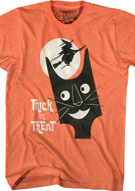 Trick Or Treat Happy Cat T-Shirt - main product image