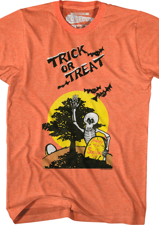 Trick Or Treat Skeleton T-Shirt - main product image