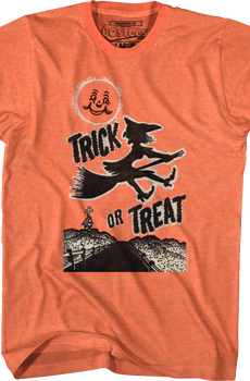 Trick Or Treat Witch Silhouette T-Shirt
