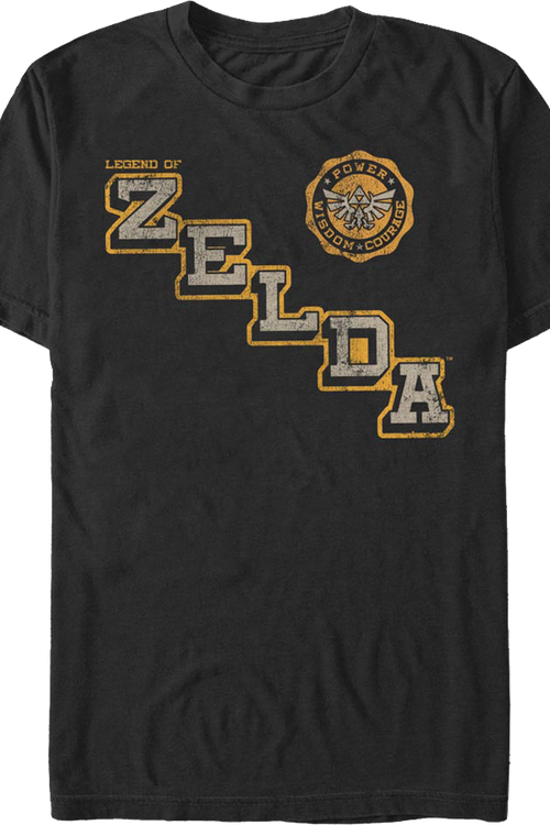 Triforce Badge Legend of Zelda Nintendo T-Shirtmain product image
