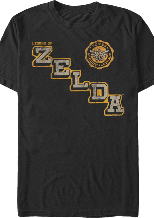 Triforce Badge Legend of Zelda Nintendo T-Shirt - main product image
