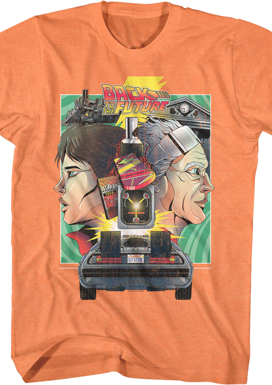 Trilogy Poster Back To The Future T-Shirt - main product image