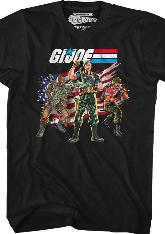 Triple Threat GI Joe T-Shirt - main product image