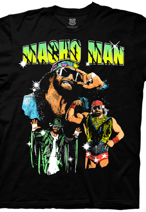 Triple Threat Macho Man Randy Savage T-Shirt