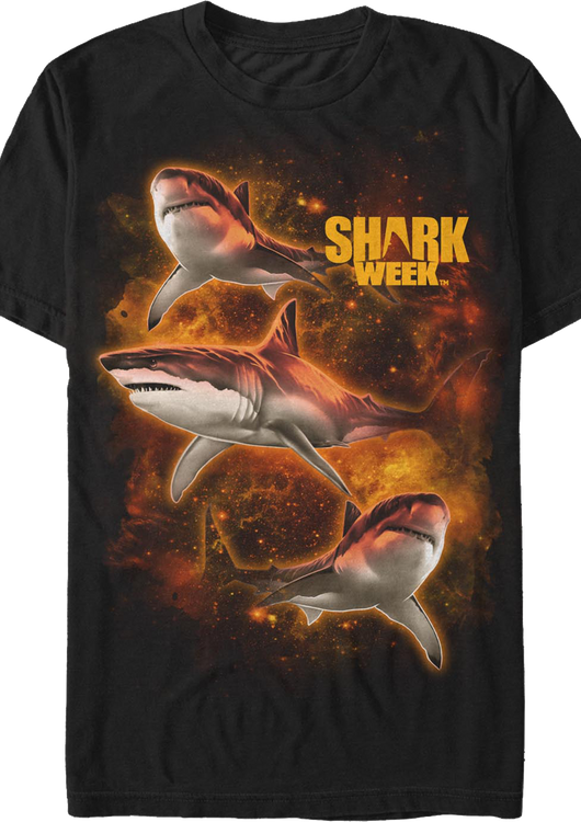 Triple Threat Shark Week T-Shirt - main product image