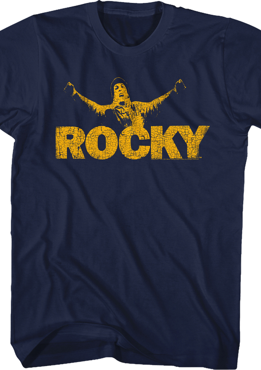 Vintage Training Pose Rocky T-Shirt - main product image