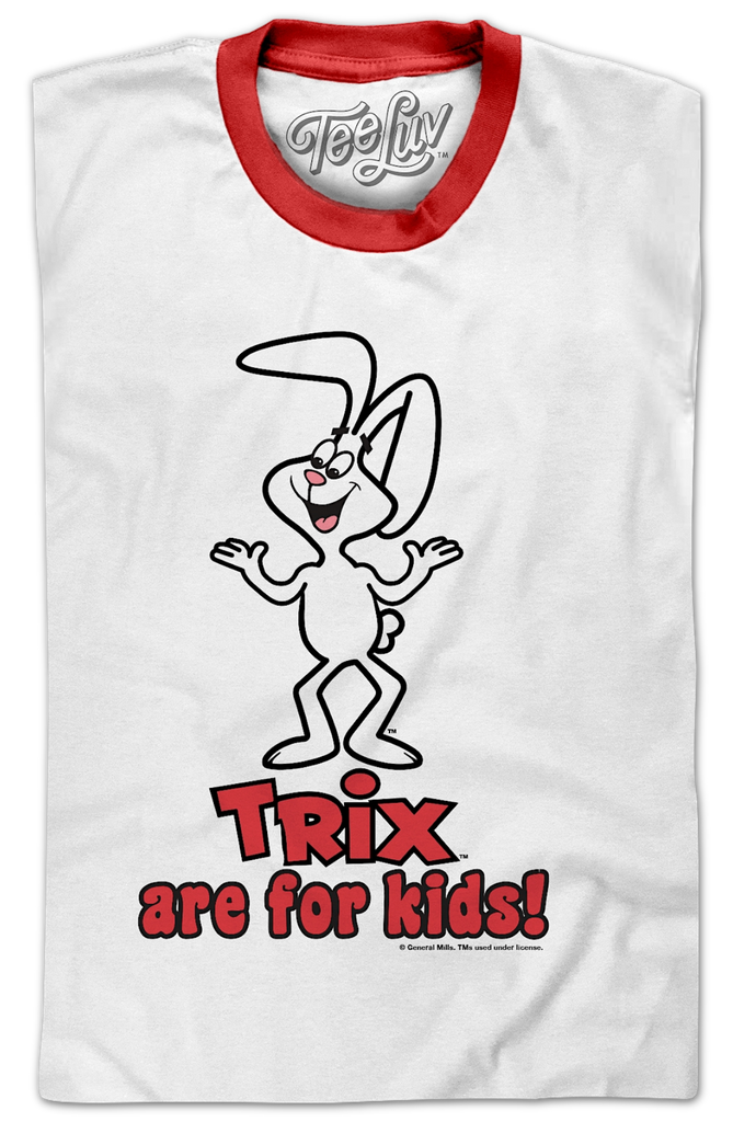 Trix Are For Kids Ringer Shirt