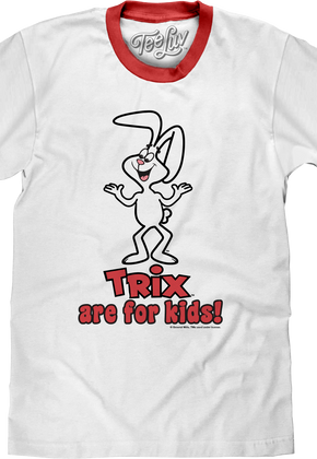 Trix Are For Kids Ringer Shirt