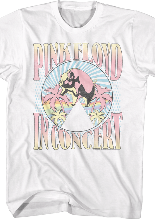 Tropical Pig Pink Floyd T-Shirt - main product image