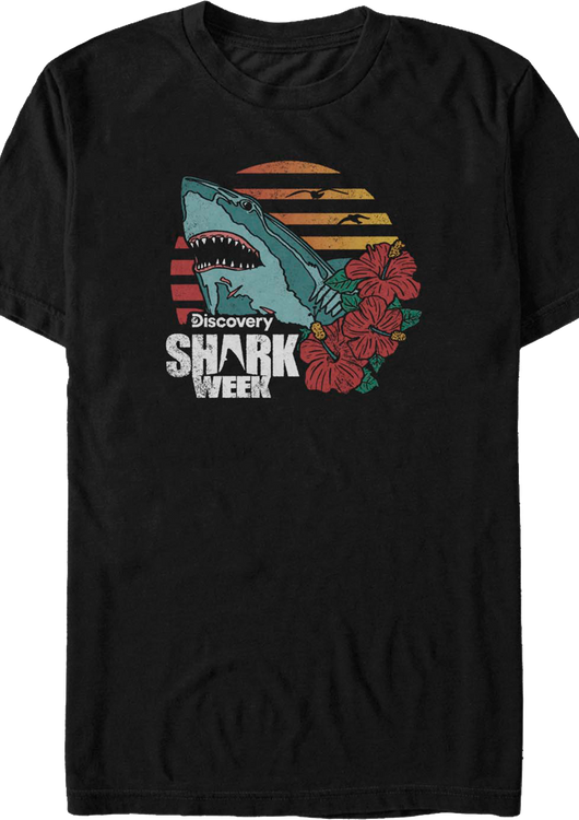Tropical Shark Week T-Shirt - main product image