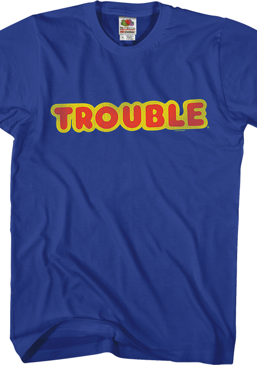 Trouble Logo Hasbro T-Shirt - main product image
