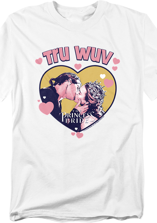 Tru Wuv Hearts Princess Bride T-Shirt - main product image